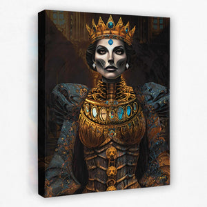 Dark Macabre Queen - Thedopeart Canvas