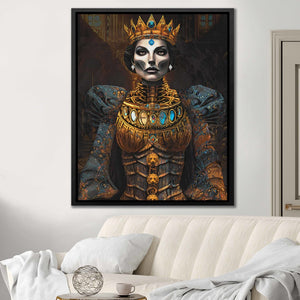 Dark Macabre Queen - Thedopeart Canvas