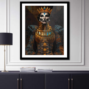 Dark Macabre Queen Semi-gloss Print - Thedopeart Prints