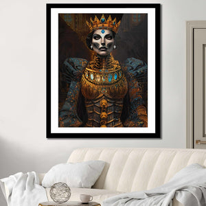 Dark Macabre Queen Semi-gloss Print - Thedopeart Prints