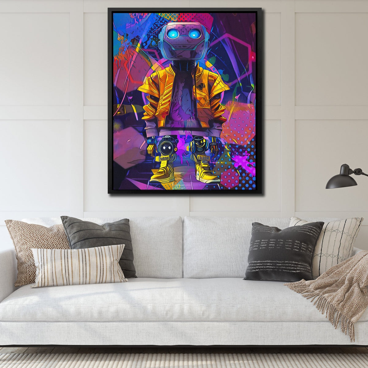 Drip Droid #1 - Thedopeart Canvas