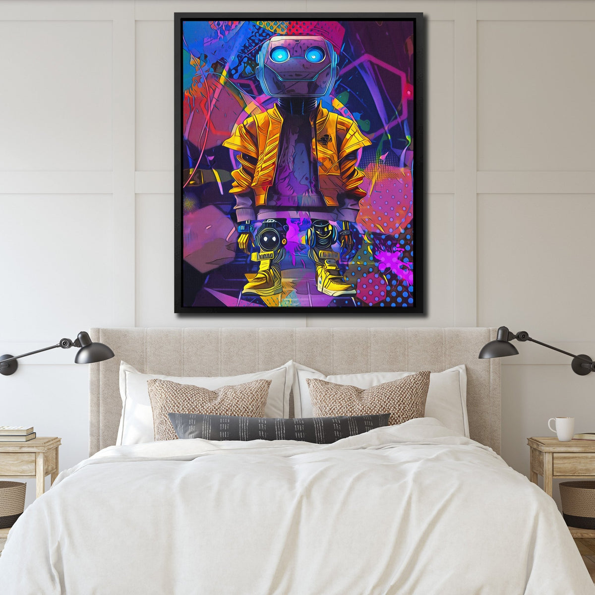 Drip Droid #1 - Thedopeart Canvas