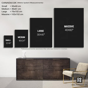 Drip Droid #1 - Thedopeart Canvas