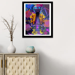 Drip Droid #1 Semi-gloss Print - Thedopeart Prints