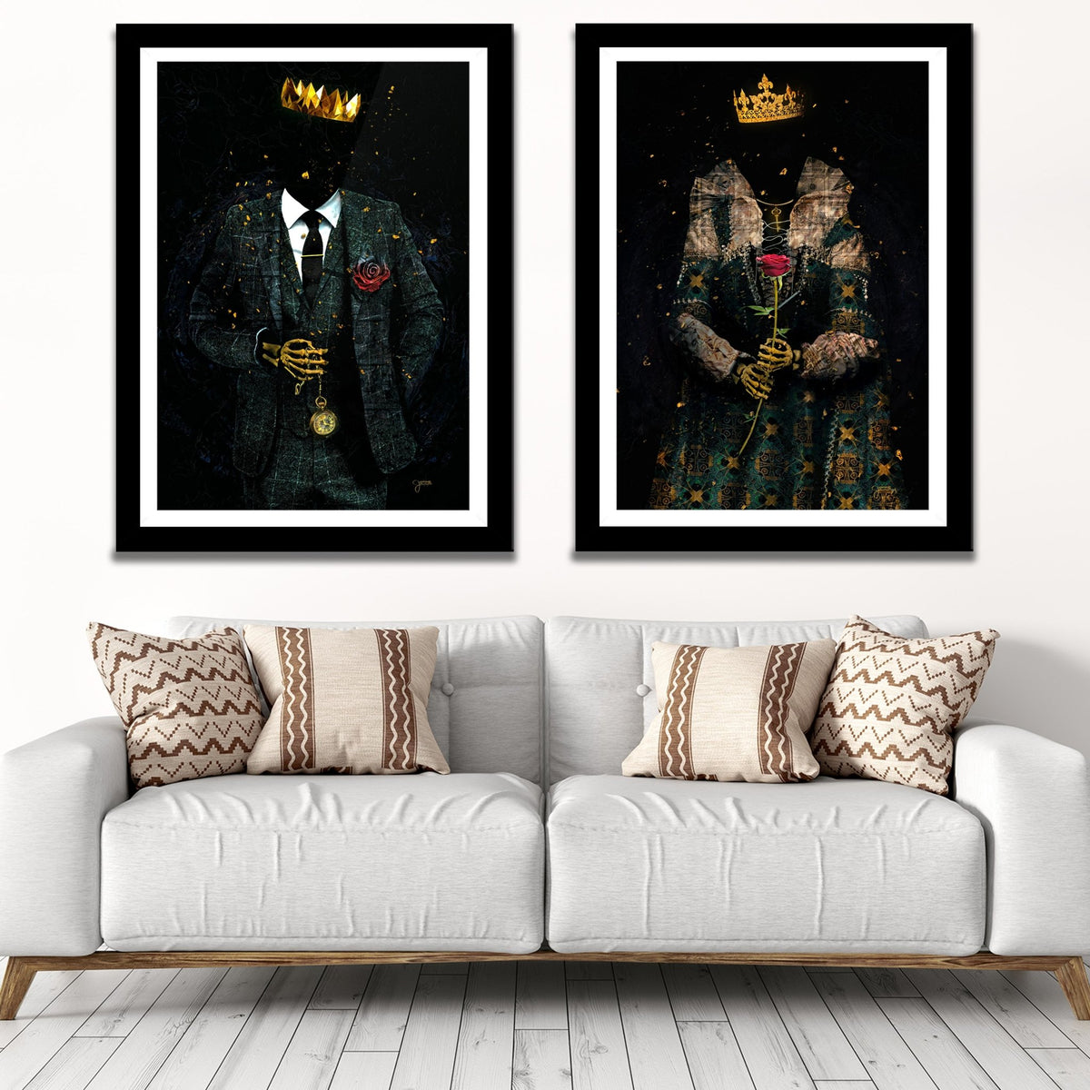 Eternal Royalty Semi-Gloss Prints - Thedopeart Prints