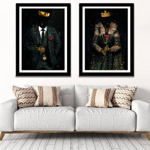 Eternal Royalty Semi-Gloss Prints - Thedopeart Prints
