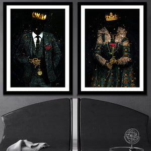 Eternal Royalty Semi-Gloss Prints - Thedopeart Prints