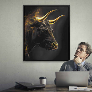 Golden Bull - Thedopeart