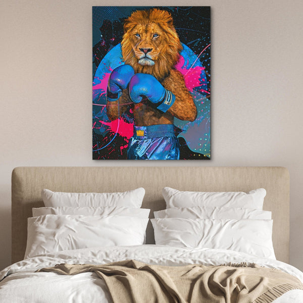 Let's Dance Boxer - Thedopeart Canvas