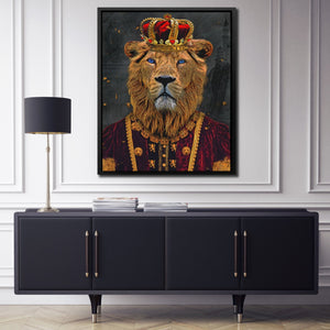 King of Lions - Thedopeart Canvas