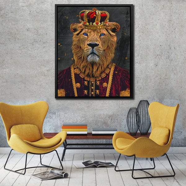 King of Lions - Thedopeart Canvas