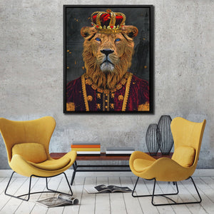 King of Lions - Thedopeart Canvas