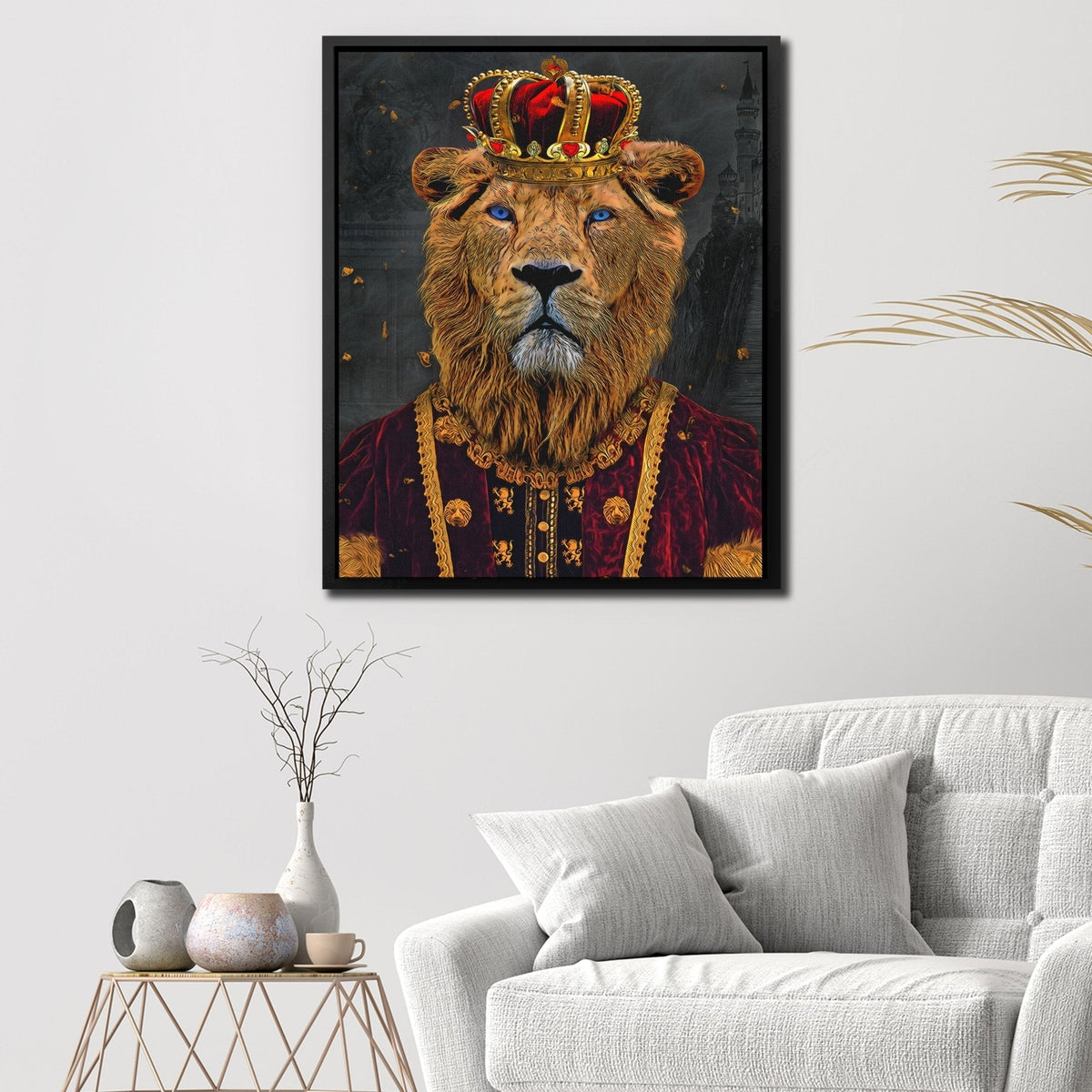 King of Lions - Thedopeart Canvas