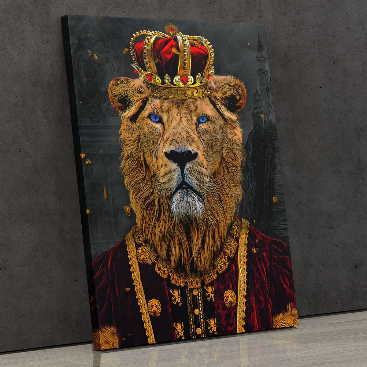 King of Lions - Thedopeart Canvas