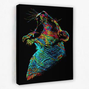 Lioness Awakening - Thedopeart Canvas