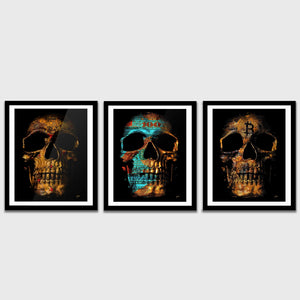 Money $kulls Semi-Gloss Prints - Thedopeart Prints