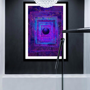 Mysterious Orb Semi-gloss Print - Thedopeart Prints