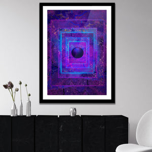Mysterious Orb Semi-gloss Print - Thedopeart Prints