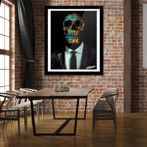 Never Stop Hustling Semi-gloss Print - Thedopeart Prints
