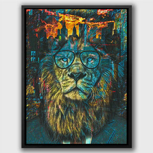 NYC Business Lion - Thedopeart Canvas
