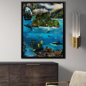 Paradise Island - Thedopeart Canvas