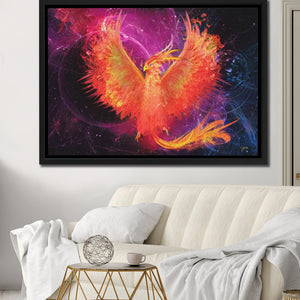 Phoenix Rebirth - Thedopeart Canvas