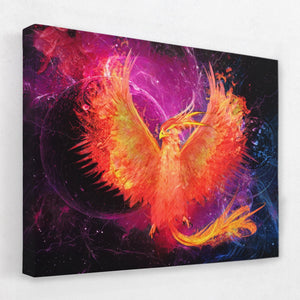 Phoenix Rebirth - Thedopeart Canvas