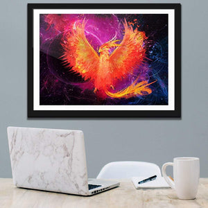 Phoenix Rebirth Semi-gloss Print - Thedopeart Prints