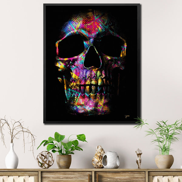 Pink $kull - Thedopeart Canvas