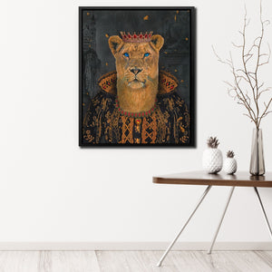 Queen of Lions - Thedopeart Canvas