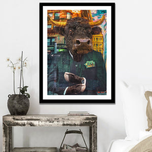 Seeing Green Semi-gloss Print - Thedopeart Prints