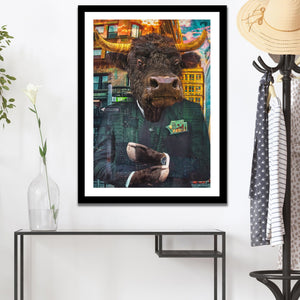 Seeing Green Semi-gloss Print - Thedopeart Prints