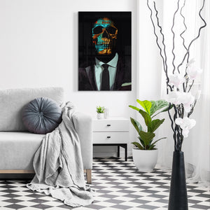 Never Stop Hustling Acrylic Print - Thedopeart Acrylic