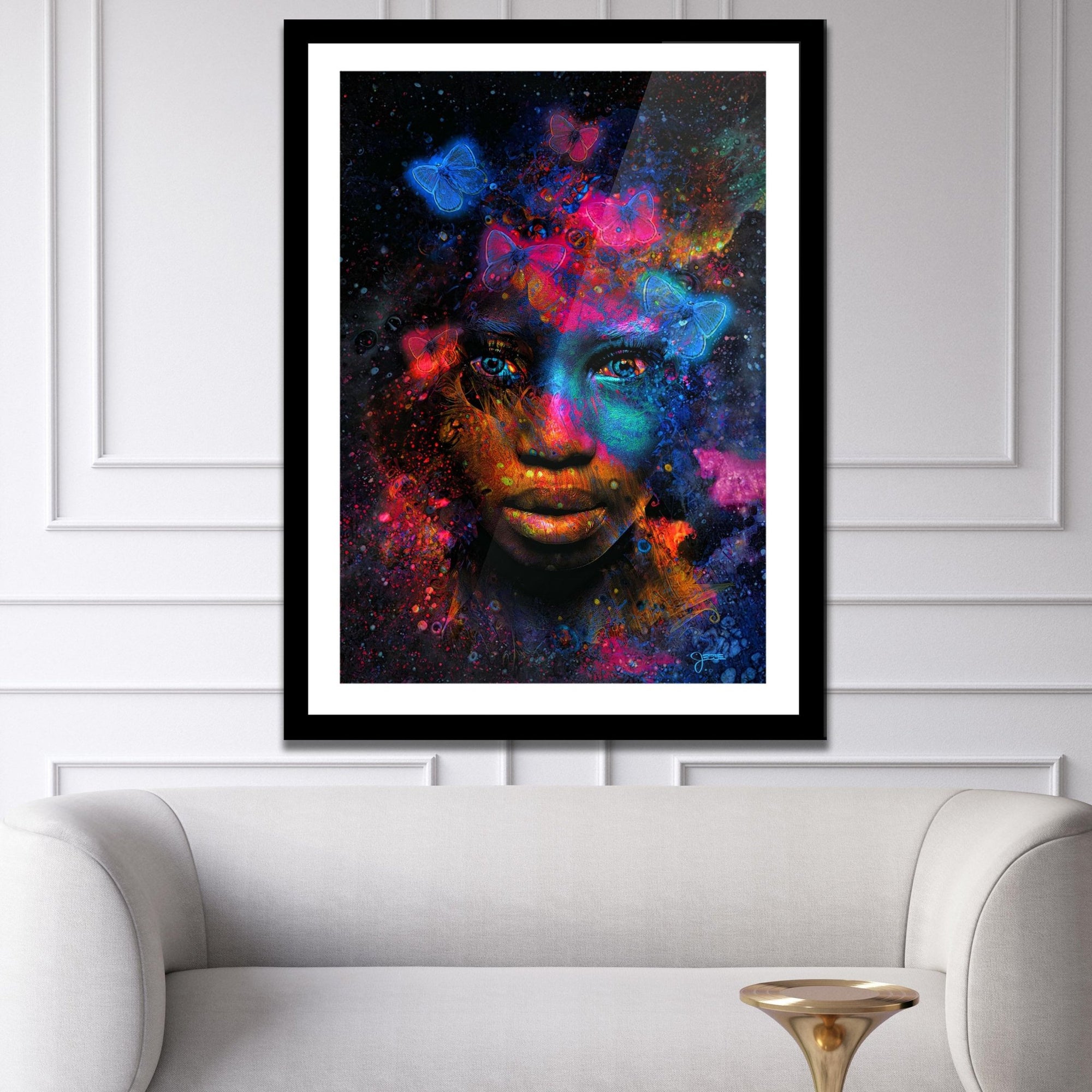 The Butterfly Effect Semi-gloss Print - Thedopeart Prints
