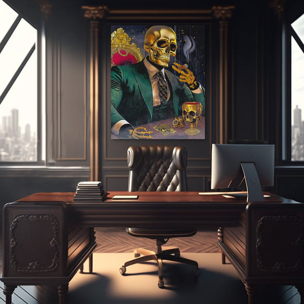 The Risk Taker - Thedopeart Canvas