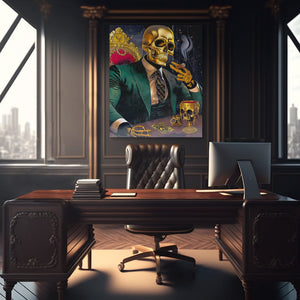 The Risk Taker - Thedopeart Canvas