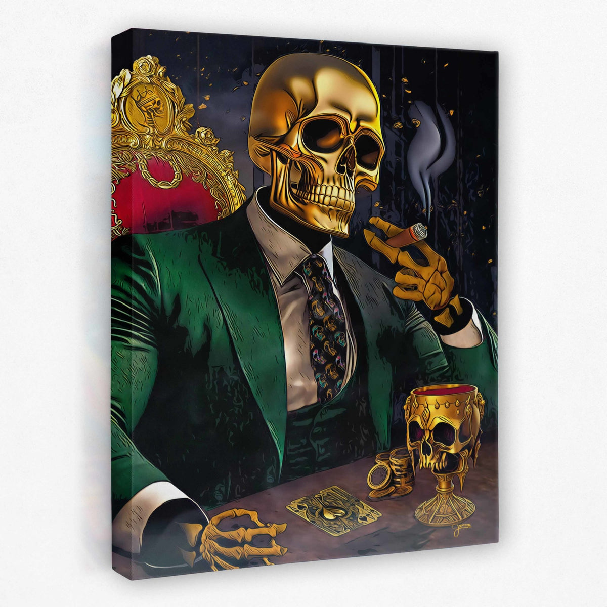 The Risk Taker - Thedopeart Canvas