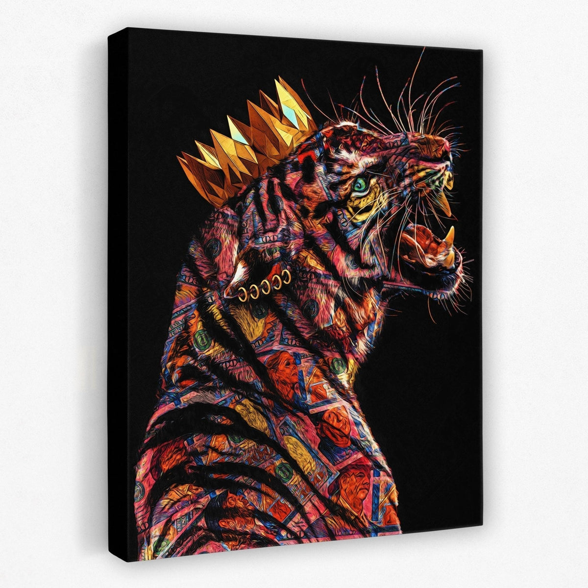 Tiger King - Thedopeart Canvas