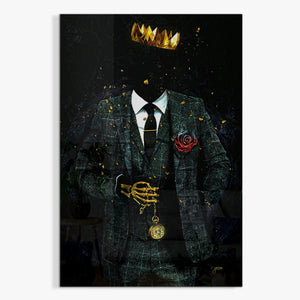 Time is King Acrylic Print - Thedopeart Acrylic