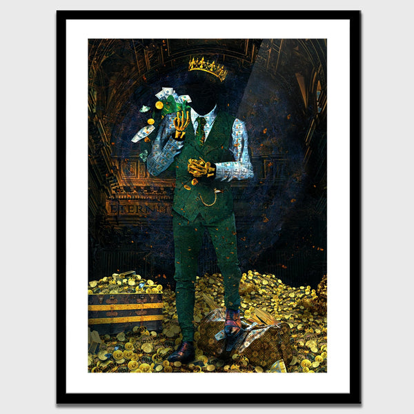 Time is Money Semi-gloss Print - Thedopeart Prints
