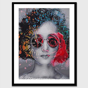 Timescape Semi-gloss Print - Thedopeart Prints