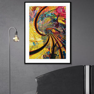 Trippy Spiral Semi-gloss Print - Thedopeart Prints