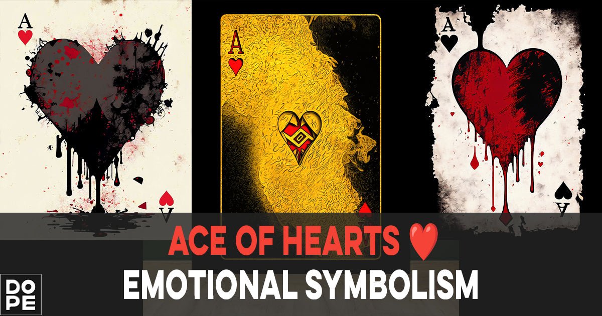 The Ace of Hearts Meaning: Symbols of Love and Emotion - Thedopeart