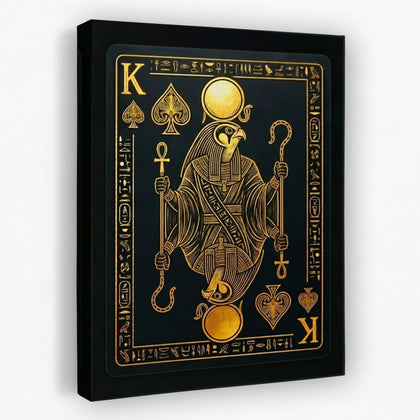 King of Spades Poker Card Wall Art