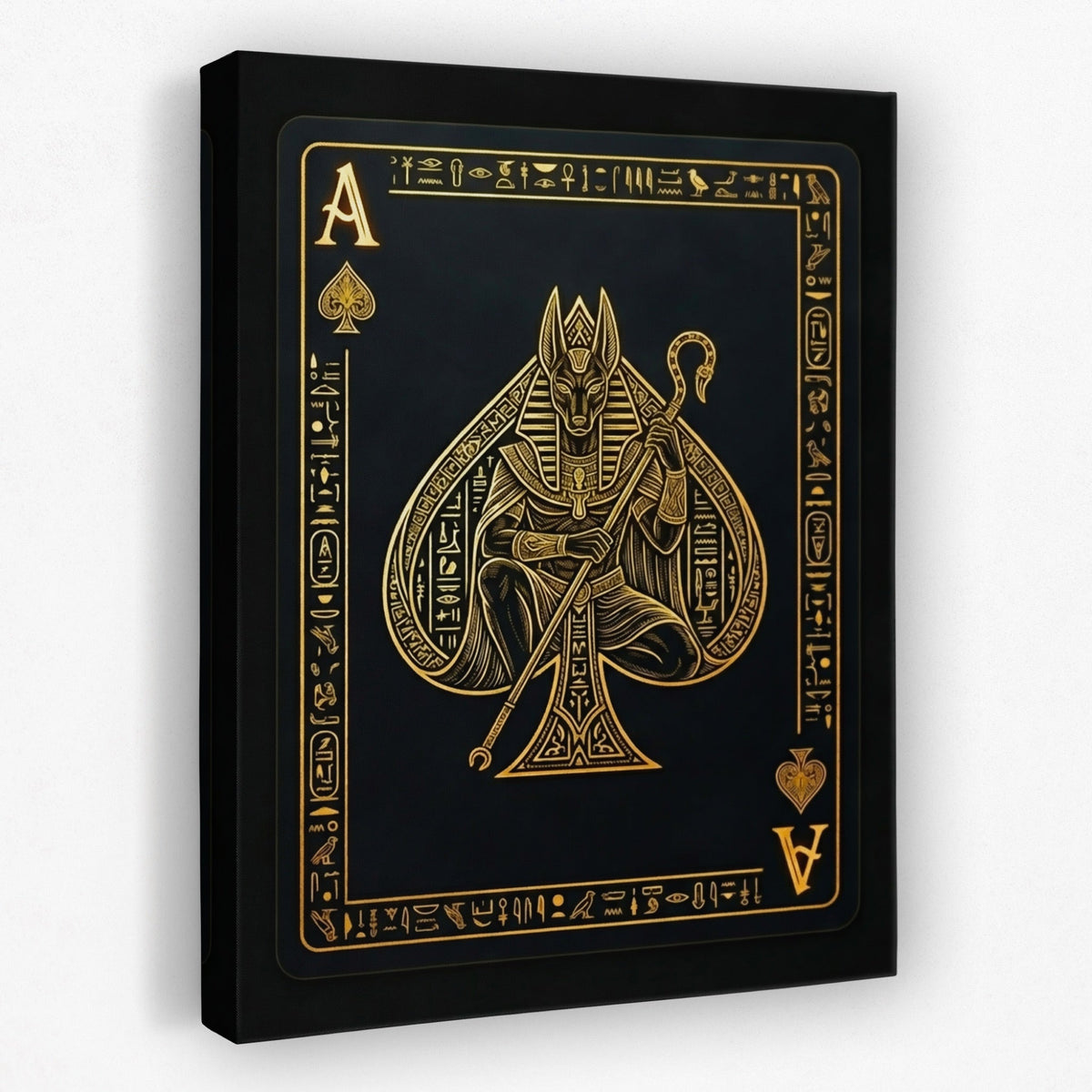 Ace Of Spades Egyptian Card - Thedopeart