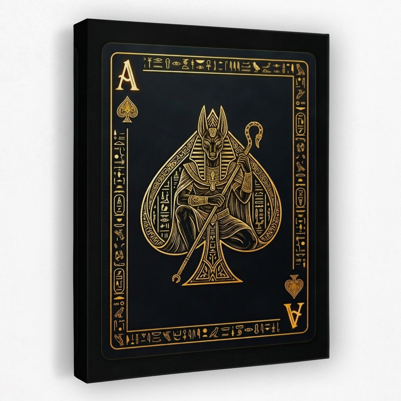 Ace Of Spades Egyptian Card - Thedopeart