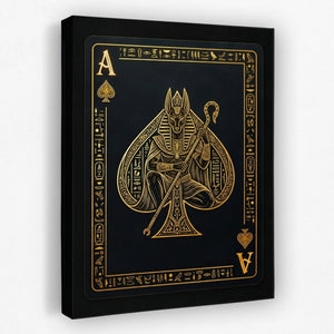 Ace Of Spades Egyptian Card - Thedopeart