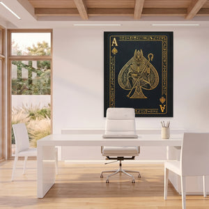 Ace Of Spades Egyptian Card - Thedopeart