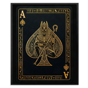 Ace Of Spades Egyptian Card - Thedopeart