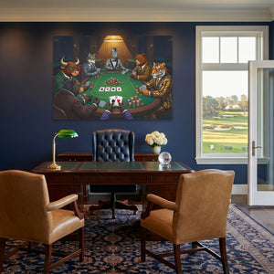 Animal Poker Night - Thedopeart